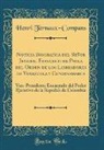 Henri Ternaux-Compans - Noticia Biografica del Señor Jeneral Francisco de Paula del Orden de los Liberadores de Venezuela y Cundinamarca