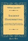 William Saunders - Ancient Handwriting