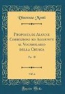 Vincenzo Monti - Proposta di Alcune Correzioni ed Aggiunte al Vocabolario della Crusca, Vol. 2