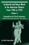 John Franceschina - Incidental and Dance Music in the American Theatre from 1786 to 1923