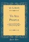 D. L. Moody - To All People