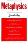 Josiah Royce, Richard Hocking, William Ernest Hocking, Frank Oppenheim - Metaphysics