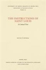 David O'Connell, David O''connell - Instructions of Saint Louis