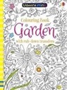 Sam Smith, Ruth Russell - Colouring Book Garden With Rub Down Transfers X5