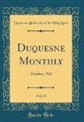 Duquesne University Of The Holy Spirit - Duquesne Monthly, Vol. 31