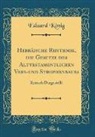 Eduard Konig, Eduard König - Hebräische Rhythmik, die Gesetze des Alttestamentlichen Vers-und Strophenbaues