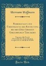 Hermann Hoffmann - Bemerkungen zur Übertragung des Epithetons bei den Drei Grossen Griechischen Tragikern