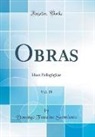 Domingo Faustino Sarmiento - Obras, Vol. 28