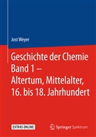 Jost Weyer, Jost (Prof. Dr.) Weyer - Geschichte der Chemie. Bd.1