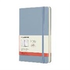 Moleskine 12 Monate Tageskalender 2019, L/A5, Hard Cover, Aschblau