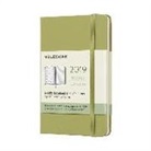Moleskine 12 Monate 2019 Wochen Notizkalender, P/A6, Hard Cover, Flechten Grün