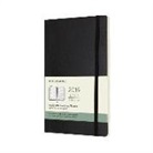 Moleskine 12 Monate Wochen Notizkalender 2019, L/A5, Soft Cover, Schwarz