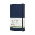 Moleskine 12 Monate Wochen Notizkalender 2019, Large/A5, Soft Cover, Saphir