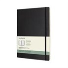 Moleskine 12 Monate Wochen Notizkalender 2019, XL, Soft Cover, Schwarz