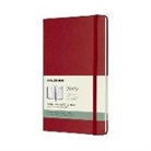 Moleskine 12 Monate Wochenkalender 2019, L/A5, Hard Cover, Scharlachrot