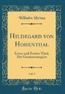 Wilhelm Heinse - Hildegard von Hohenthal, Vol. 5