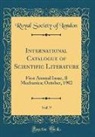 Royal Society Of London - International Catalogue of Scientific Literature, Vol. 9