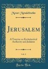 Moses Mendelssohn - Jerusalem, Vol. 1