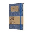 Moleskine Denim Tageskalender 12 Monate 2019, L/A5, Hard Cover, Blau
