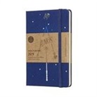 Moleskine Harry Potter Notizkalender 12 Monate, 2019, Pocket/A6, Hard Cover, Blau