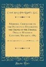 Grand Army of the Republic S. C - Memorial Ceremonies on the Occasion of Decorating the Graves of the Federal Dead, at Magnolia Cemetery, May 29th, 1869: Under the Auspices of Post No