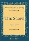 Massachusetts School Of Optometry - The Scope: September, 1937 (Classic Reprint)