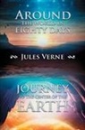 Jules Verne - Around the World in Eighty Days; Journey to the Center of the Earth
