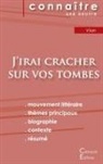 Boris Vian - Fiche de lecture J'irai cracher sur vos tombes de Boris Vian (Analyse littéraire de référence et résumé complet)