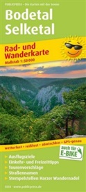 PUBLICPRESS Rad- und Wanderkarte Bodetal - Selketal