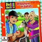 Ina Biber, Maja von Vogel - Die drei !!! 55: Wildpferd in Gefahr, 1 Audio-CD (Audio book)