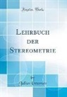 Julius Petersen - Lehrbuch der Stereometrie (Classic Reprint)