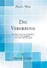 Rudolf Schafer, Rudolf Schäfer - Die Vererbung