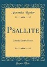 Alexander Roesler - Psallite