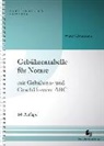 Helmut Drummen, Haral Wudy, Harald Wudy - Gebührentabelle für Notare