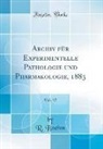 R. Boehm - Archiv für Experimentelle Pathologie und Pharmakologie, 1883, Vol. 17 (Classic Reprint)