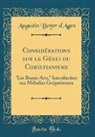Augustin Boyer D'Agen - Considérations sur le Génei du Christianisme