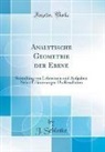 J. Schlotke - Analytische Geometrie der Ebene