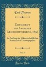 Emil Fromm - Zeitschrift des Aachener Geschichtsvereins, 1896, Vol. 18