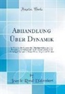 Jean Le Rond D'Alembert - Abhandlung Über Dynamik