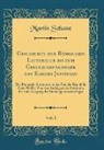Martin Schanz - Geschichte der Römischen Litteratur bis zum Gesetzgebungswerk des Kaisers Justinian, Vol. 1
