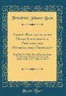 Friedrich Johann Buck - Lebens-Beschreibungen Derer Verstorbenen Preussischen Mathematiker U¿berhaupt