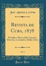 José Antonio Cortina - Revista de Cuba, 1878, Vol. 4