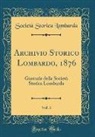 Società Storica Lombarda - Archivio Storico Lombardo, 1876, Vol. 3