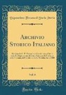 Deputazione Toscana Di Storia Patria - Archivio Storico Italiano, Vol. 6