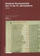 Klaus Ridder, Hans-Joachim Ziegeler - Deutsche Versnovellistik des 13. bis 15. Jahrhunderts (DVN). Bd.4