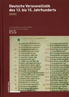 Klaus Ridder, Hans-Joachim Ziegeler - Deutsche Versnovellistik des 13. bis 15. Jahrhunderts (DVN). Bd.1.2