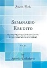 Antonio Valladares - Semanario Erudito, Vol. 21