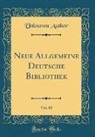 Unknown Author - Neue Allgemeine Deutsche Bibliothek, Vol. 80 (Classic Reprint)