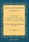 Heinrich Gottlieb Tzschirner - Ueber die Verwandtschaft der Tugenden und der Laster
