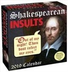 Andrews Mcmeel (COR), Andrews Mcmeel Publishing, Andrews McMeel Publishing, William Shakespeare - Shakespearean Insults 2019 Calendar